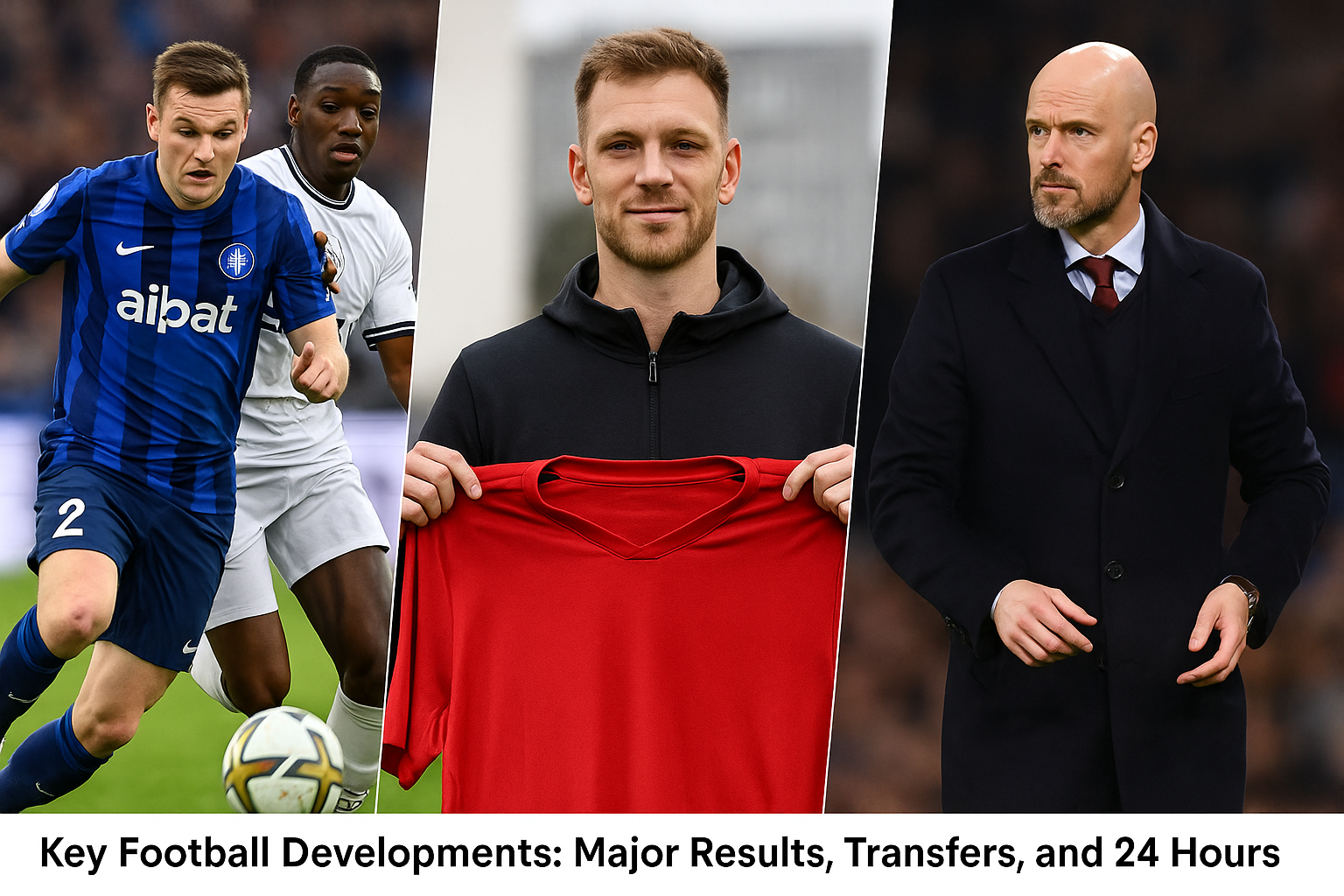 Key Football Developments: Major Results, Transfers, and Managerial Changes in the Last 24 Hours