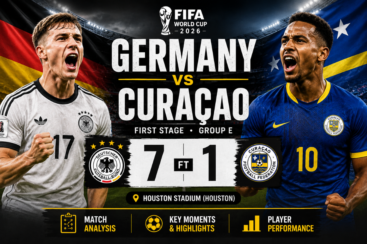Germany 7-1 Curaçao: Dominant German Performance in FIFA World Cup 2026 Group E Clash