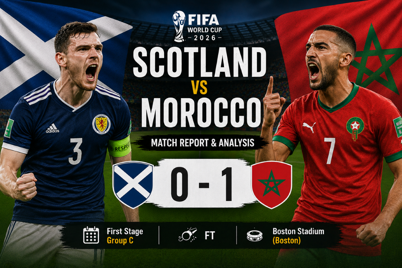 Morocco 1-0 Scotland: Narrow Victory Secures Valuable Group C Points in Boston
